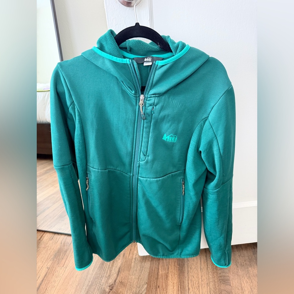 REI Polartec Fleece Zip Up Hoodie